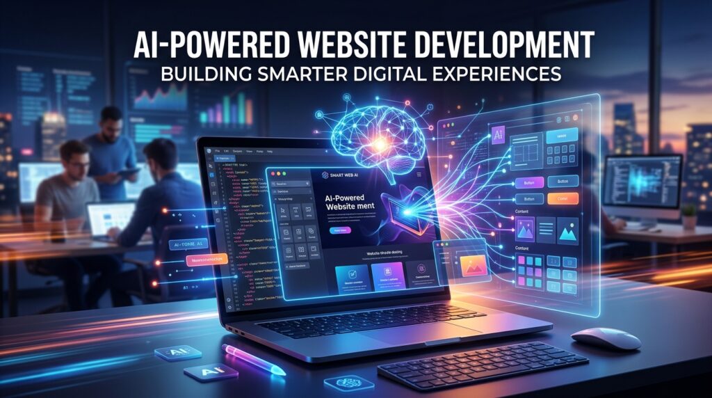 AI-Powered Website Development: Building Smarter Digital Experiences